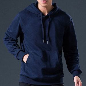 남성 무지 후드티 남녀공용 얇은 간절기 포켓후드티