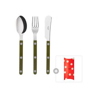 사브르 비스트로 디저트 3P 세트, 그린펀, 1개 + 정품박스포장