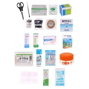 구급약품세트 20종 구급약 상비약 세트 응급키트 비상약품