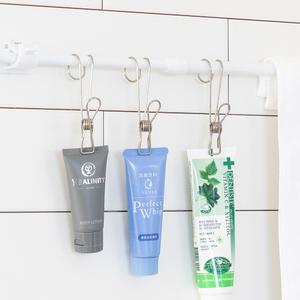 할메이드 다용도 주방 스텐 집게 고리 후크 집게 걸이 1p