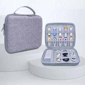 휴대용 외장 하드 드라이브 메모리 카드 보관 케이스 가방 박스 파우치 GUANHE 전자 케이블 정리 USB 플래