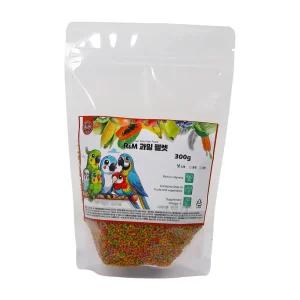 RM 핀치 잉꼬 과일펠렛 300g 소형새 새모이 호금조 금화조 십자매 카나리아 유리앵무