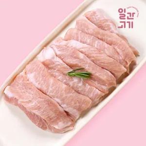 [롯데백화점]온도씨 [일간고기][냉장]무항생제 한돈 항정살 구이용 300g
