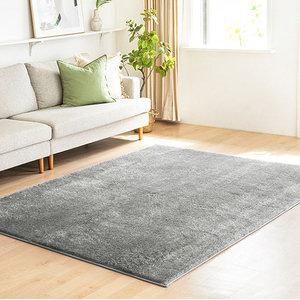 웰러그 고밀도 로맨스 장모 러그 워셔블 카페트 웜그레이, 27mm, 200x250, 1개