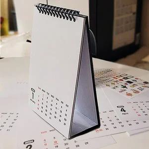 [보리보리/크리팝]인쇄무지 달력 만들기 DIY (2026년)