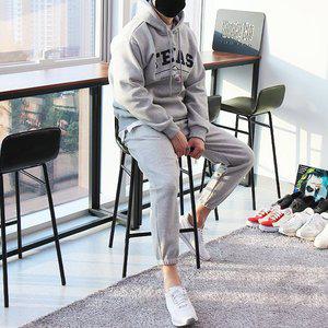 [우기브로]WBA 남자 빅사이즈 텍사스 기모 후드 텍사스 조거팬츠