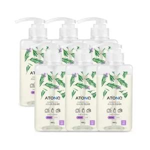 [아토앤오투] 시그니처 주방세제 로즈마리향 6개 세트
