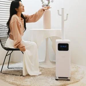 쿠오레 가열식 가습기 전기 17L 대용량 UV 가정용 사무실 원룸 CHM-UV17WN