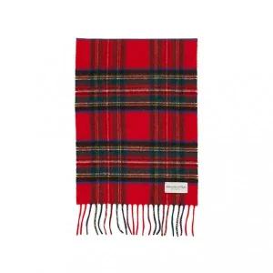 [존스톤스오브엘긴]존스톤스 오브 엘긴 타탄 캐시미어 목도리 KU0303 ROYAL STEWART (남여공용)