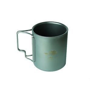 AMG 티타늄 티탄 더블 이중 머그컵 340ml 백패킹 등산용 캠핑용