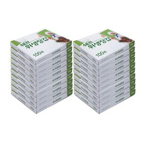 위생대장 쉐프 뽑아쓰는 크린 위생장갑 대용량 100매X20개