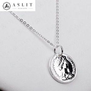 [NS홈쇼핑][애슬릿] 전체 실버 코인 모줄 체인 목걸이[30186931]