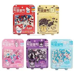 바니랜드 산리오 캐릭터즈 픽셀블럭 5종