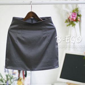 3739BG_[44~88] 하이웨스트 샤틴스판 미니스커트