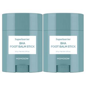 모모쏘우 슈퍼배리어 풋 밤 스틱 20gX2개 발각질제거 풋크림