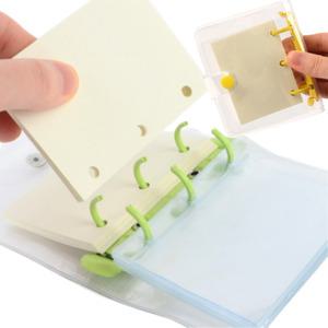 3공포카 바인더속지 무지종이60매 투명PVC10매 선택