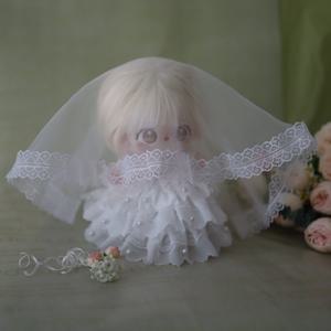 지오몽 20cm 인형옷 웨딩 드레스 결혼 예복 무속성 솜 아이돌 인형 옷