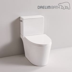 대림바스 CC-734 투피스 치마형  양변기 림리스 토네이도방식  CC734