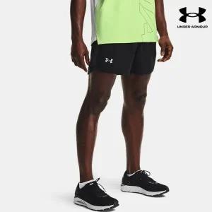[언더아머](대전신세계)1382617-001 언더아머 남성 기본 스포츠 반바지 UA 론치 런 5인치 쇼츠  블랙