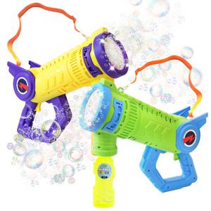 [젠토이] 대형 원터치 자동 버블건 / 연속발사 LED라이트 어깨끈/젠토이가 만들었어요!