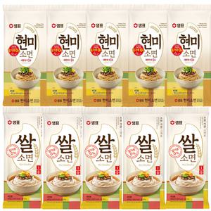 샘표 쌀소면 현미소면 400g  5개 쌀국수//라면