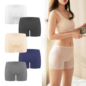 [기타]언더스미스 여성 사각 심리스 드로즈팬티 4장세트