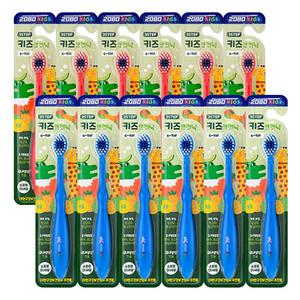 2080 키즈 크리닉 3스텝 칫솔, 12개