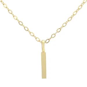 14k 통과형 미니 스틱 펜던트(체인 미포함)