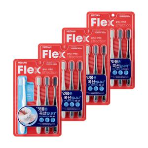 메디안 플렉스이펙션 칫솔 4입, 4개