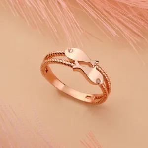 14k 럭키 투웨이 물고기 반지 수능 행운 금 애끼 새끼손가락 자녀 우정링