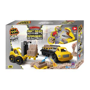 아트샌드 블럭운반세트 실내촉감놀이 모래블럭