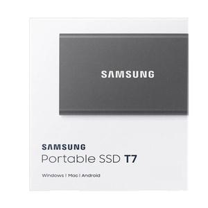 삼성 정품인증 외장 포터블 SSD T7 1TB 그레이 ST1 e