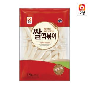 사조오양 쌀떡볶이 1kg 시장떡볶이