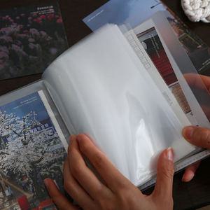 심플 투명 포토앨범 최애 차애 연예인 아이돌 포카 인생네컷 폴라로이드사진 A6사이즈 클리어앨범