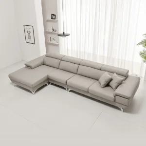 솔트 제너 6인 천연면피 통가죽 카우치 소파 msi015