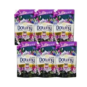 다우니 생화향기 고농축 섬유유연제 미스티크 리필 1.35L x6개
