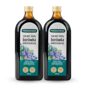 프리미엄로사 블루베리 원액 즙 100% 2병 클렌즈 주스