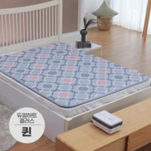 일월 듀얼하트 플러스 온수매트 퀸 거실용 침대용 좌우분리난방 150×200cm
