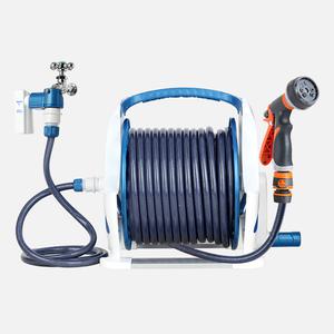 국내산 고급 물호수 릴호스 세차 농사 정원 창고 마당 고압 분사기 10~30m