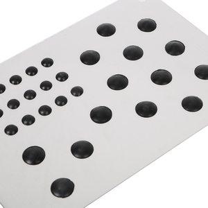 자동차 페달 발판 차량 튜닝 커버 패드 엑셀 브레이크 바닥 매트 발 뒤꿈치 스커프 플레이트 미끄럼 방지