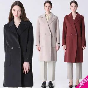 [르오트] 미니멀 울블렌디드 핸드메이드 베이직 코트