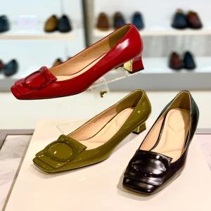 [닥스] 여성 5센치 스퀘어라스트 펌프스 dif310