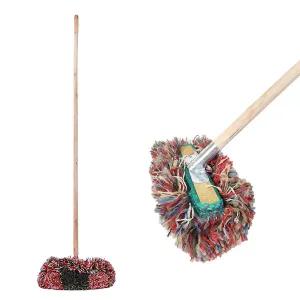 제이오마켓 버스차솔 목봉 150cm/목욕탕 수영장 수족관 벽면 바닥 세차 브러쉬 막대 청소 솔