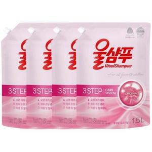 [애경] 애경 울샴푸 오리지널 1.5L 4개