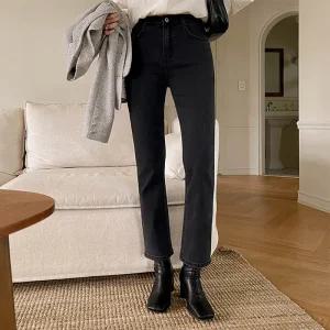 [코코블랑] 포멀 슬림 데님팬츠