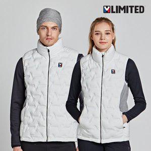 [엠리밋] 히트엠 베스트 55510 화이트 겨울 패딩 조끼