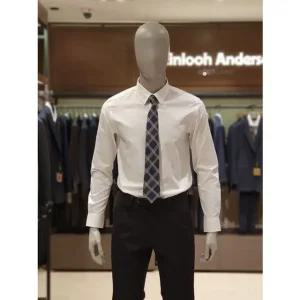[갤러리아] 킨록 4계절 레귤러카라 슬림핏 정장 셔츠 화이트 (JD81)