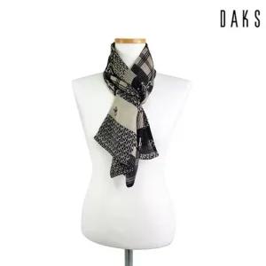 [갤러리아] [닥스] 울 실크 스카프 (D) FKU015 O(포장,쇼핑백포함)
