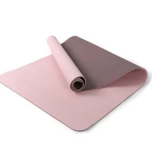 아리프 TPE 6mm 와이드 요가매트(양면) 페일 로즈