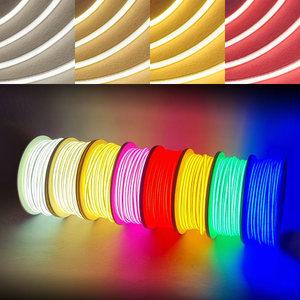 [절단판매] LED 줄조명 모음전 간접조명 논네온 플렉시블 5050 실외완벽 방수 1M절단판매 T5 대체용 A/S보증